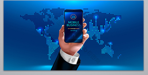 電子科技產品背景圖